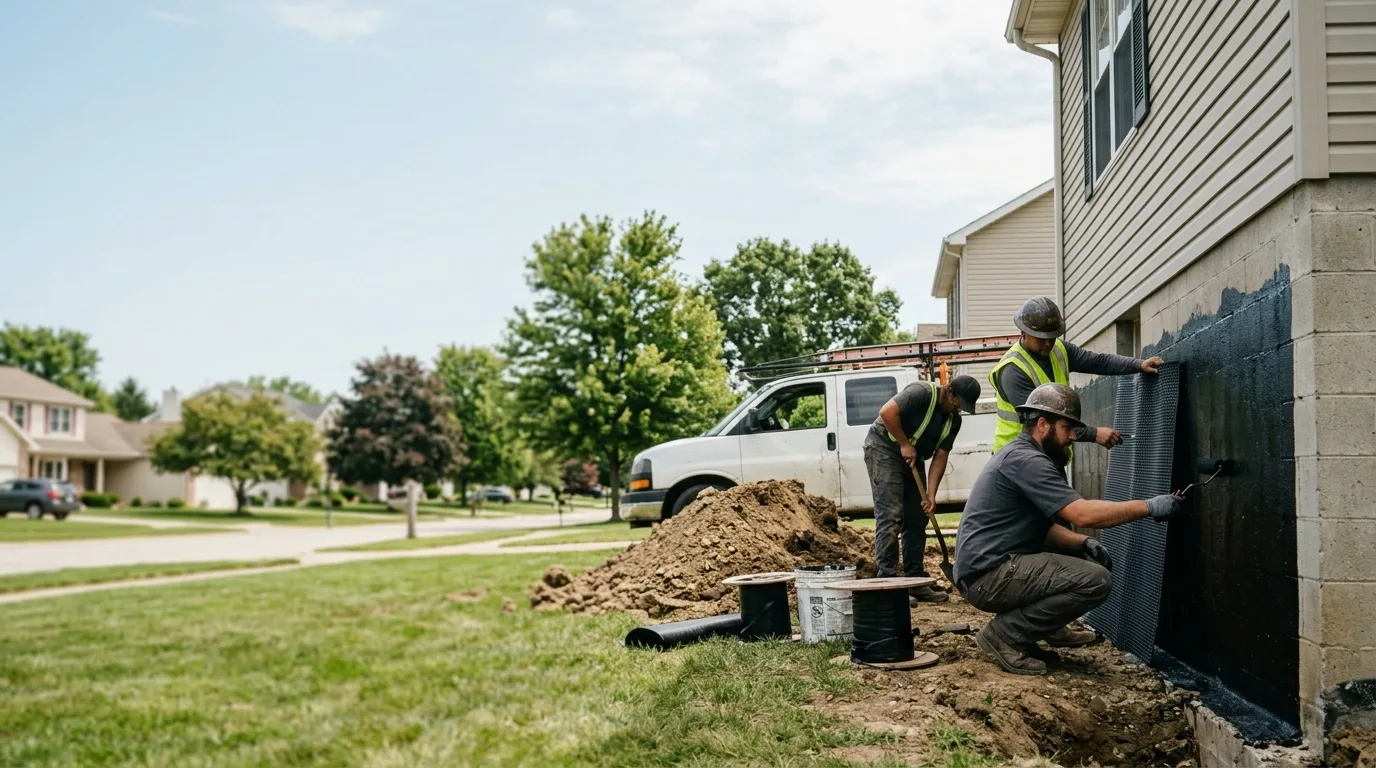Basement Waterproofing in Hartsburg, IL near me